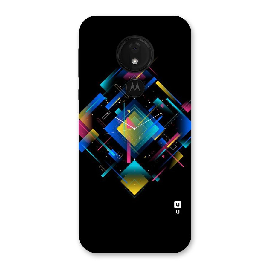 Abstract Clock Back Case for Moto G7 Power