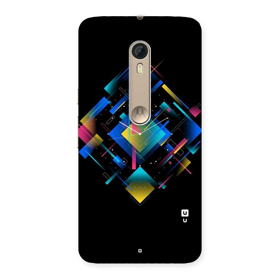Abstract Clock Back Case for Motorola Moto X Style