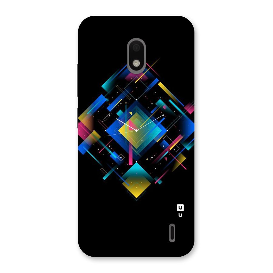 Abstract Clock Back Case for Nokia 2.2