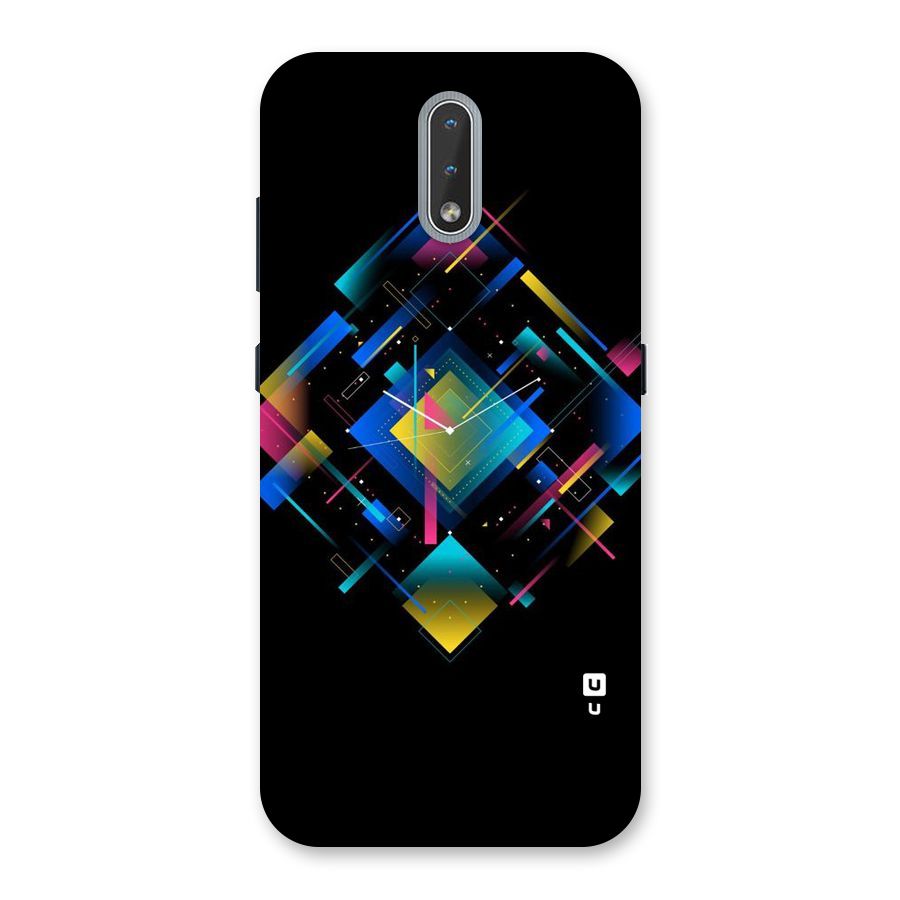 Abstract Clock Back Case for Nokia 2.3