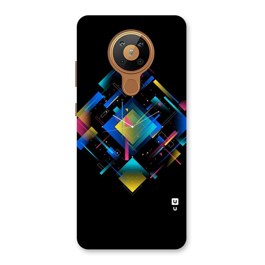 Abstract Clock Back Case for Nokia 5.3