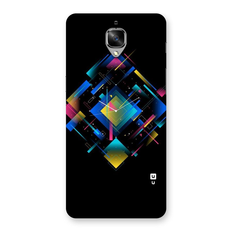 Abstract Clock Back Case for OnePlus 3
