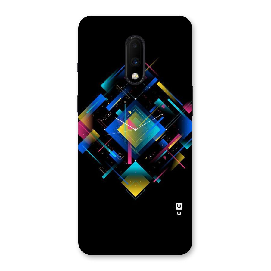 Abstract Clock Back Case for OnePlus 7