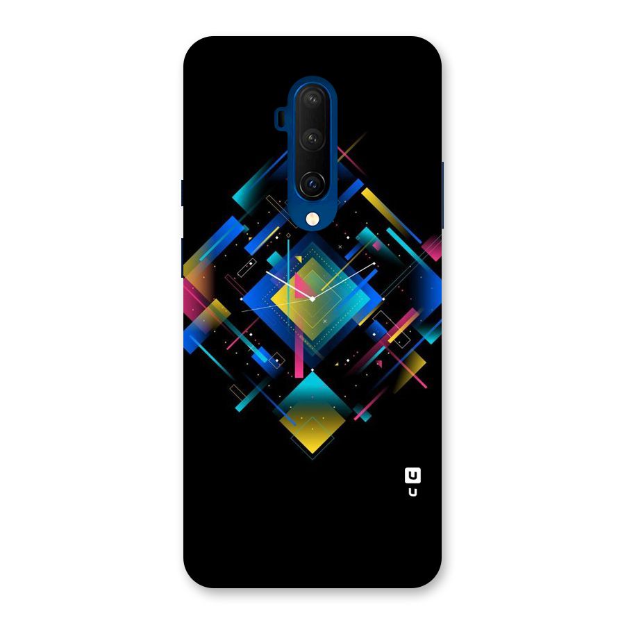 Abstract Clock Back Case for OnePlus 7T Pro