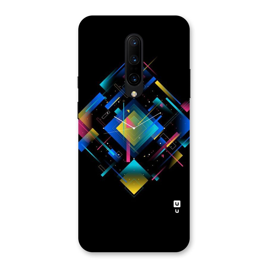 Abstract Clock Back Case for OnePlus 7 Pro