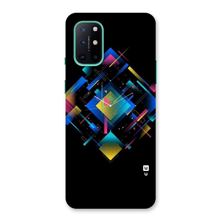 Abstract Clock Back Case for OnePlus 8T