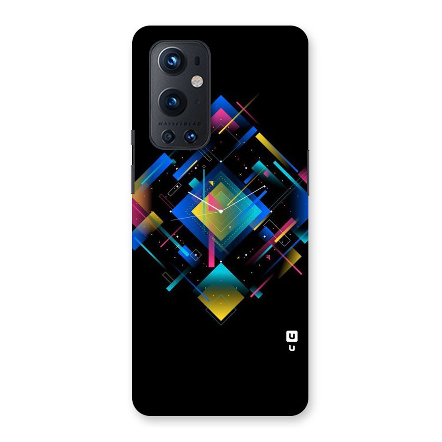 Abstract Clock Back Case for OnePlus 9 Pro