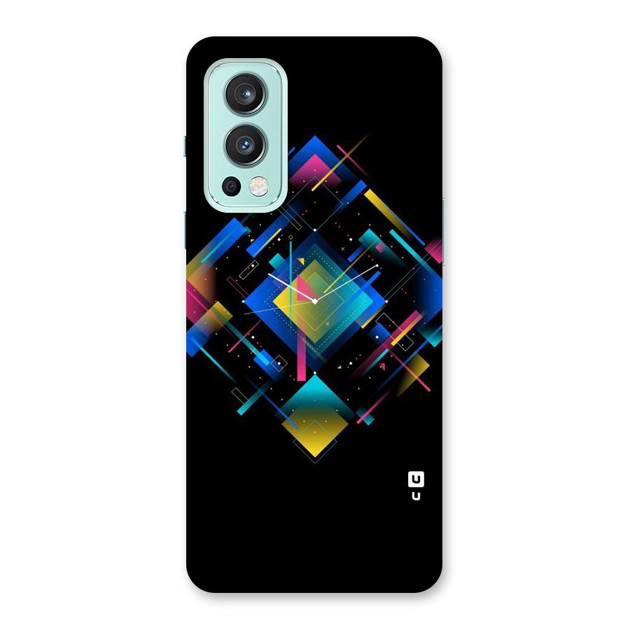 Abstract Clock Back Case for OnePlus Nord 2 5G