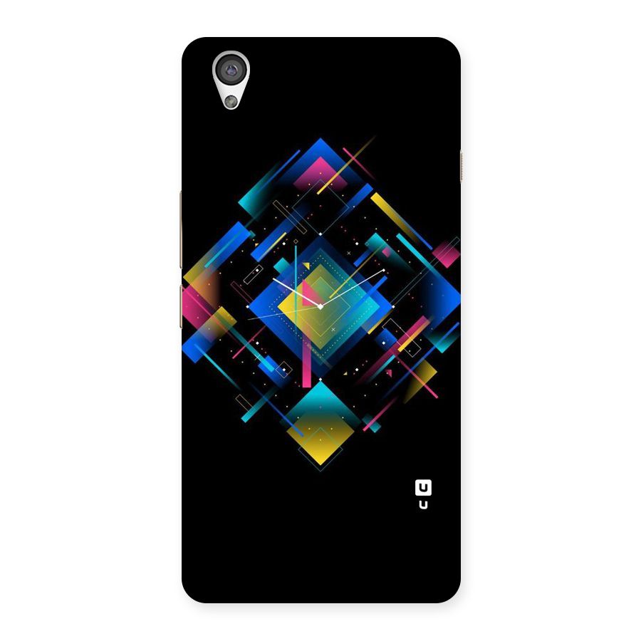 Abstract Clock Back Case for OnePlus X