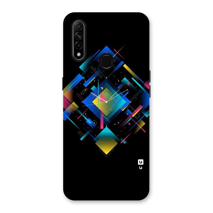 Abstract Clock Back Case for Oppo A31