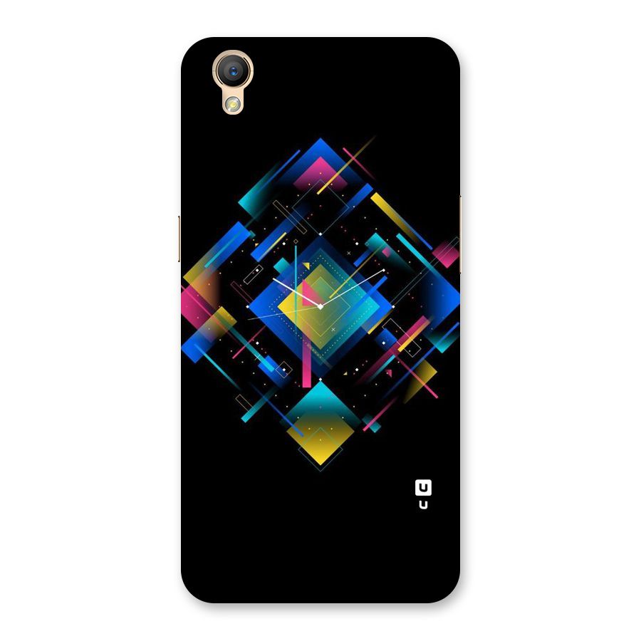 Abstract Clock Back Case for Oppo A37