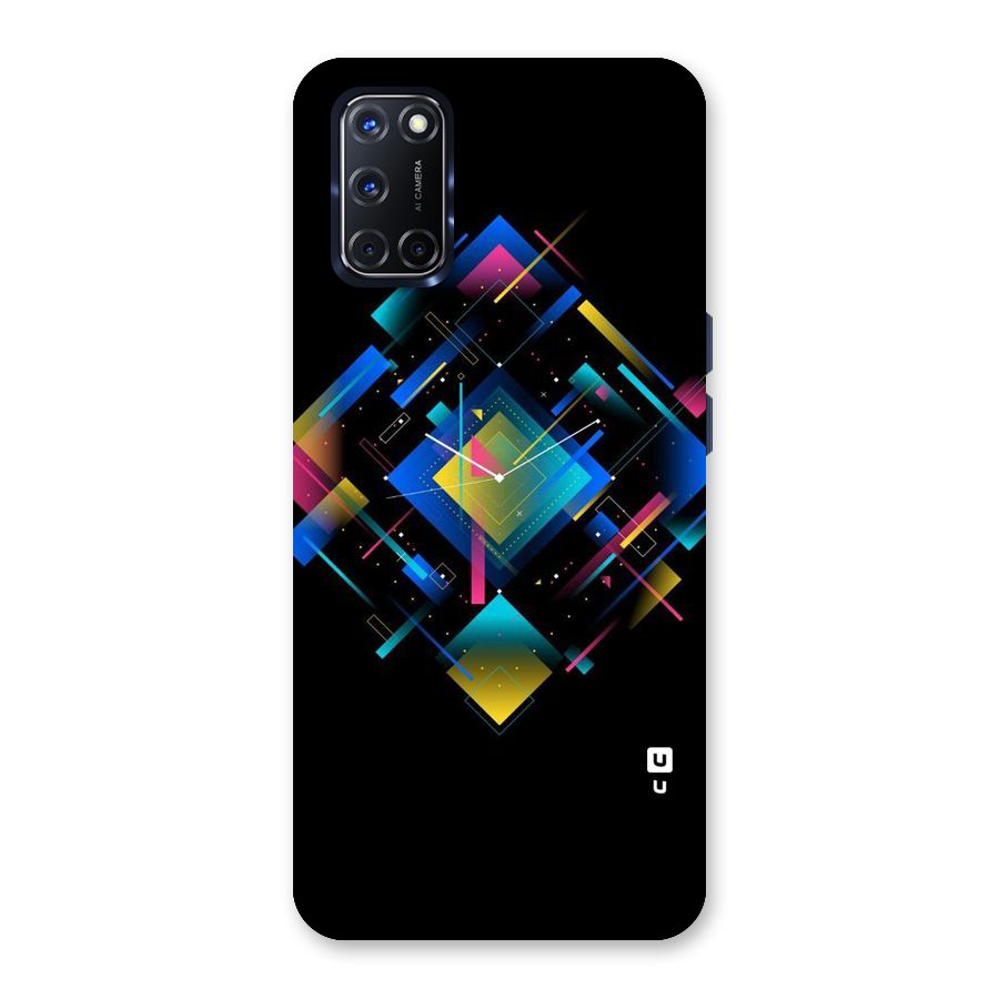 Abstract Clock Back Case for Oppo A52
