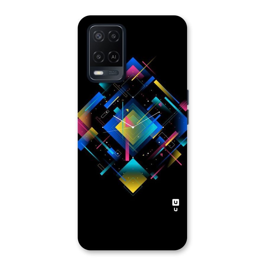 Abstract Clock Back Case for Oppo A54