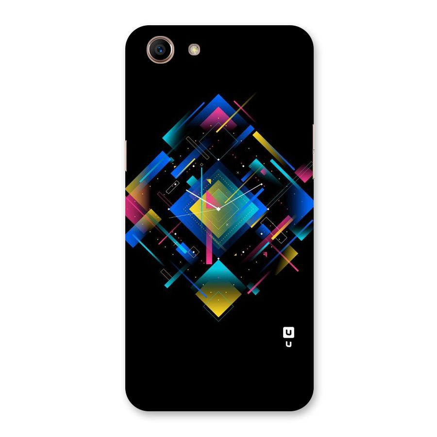 Abstract Clock Back Case for Oppo A83 (2018)