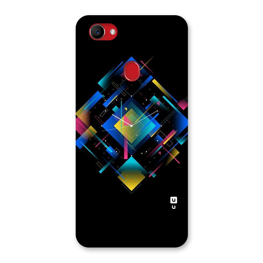 Abstract Clock Back Case for Oppo F7