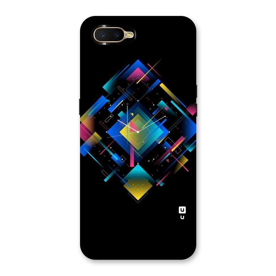 Abstract Clock Back Case for Oppo K1
