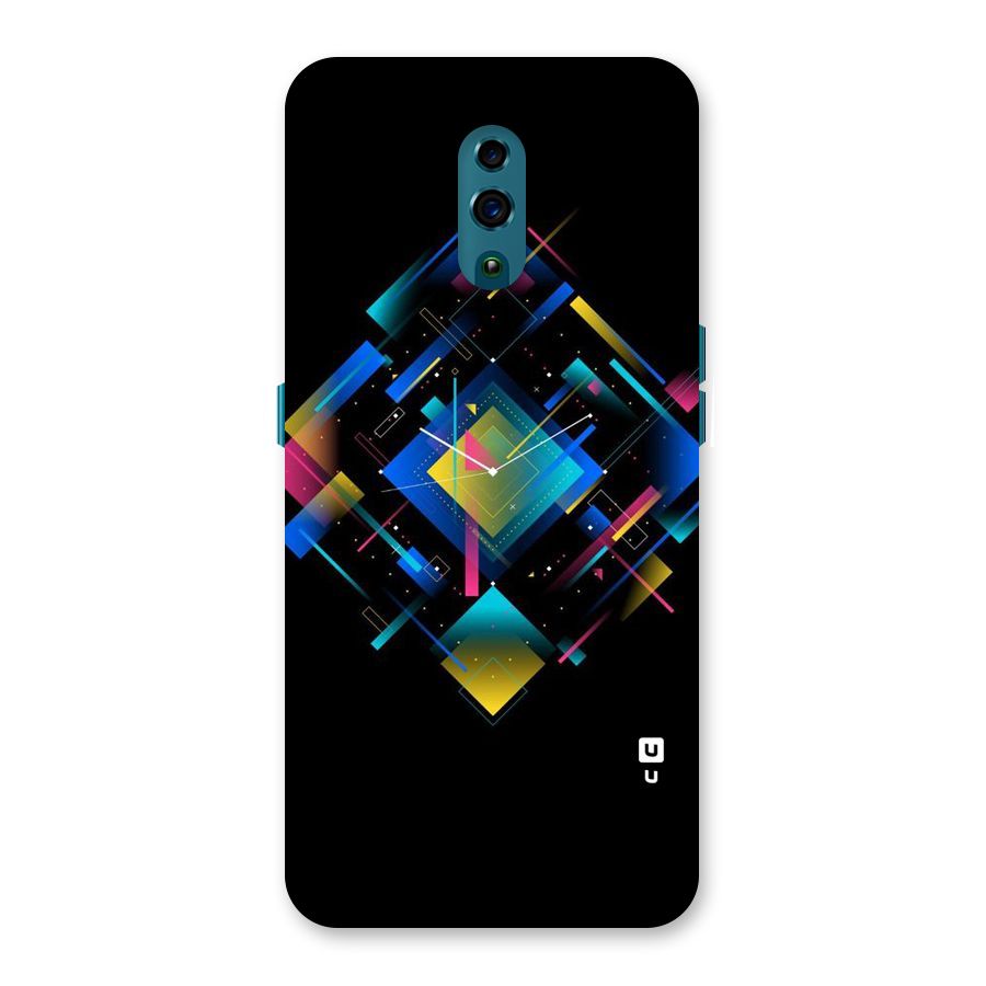 Abstract Clock Back Case for Oppo Reno