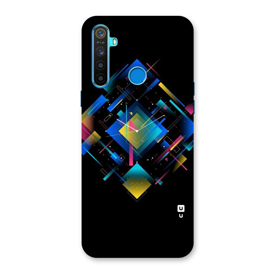 Abstract Clock Back Case for Realme 5s