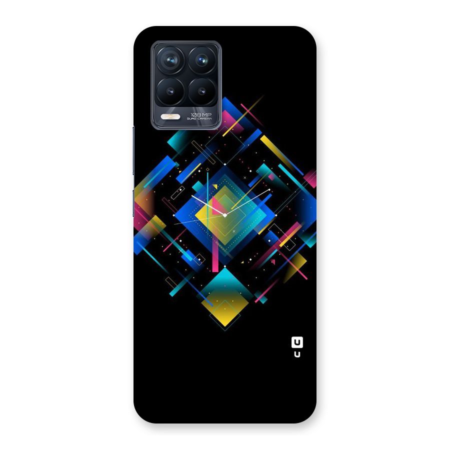 Abstract Clock Back Case for Realme 8 Pro