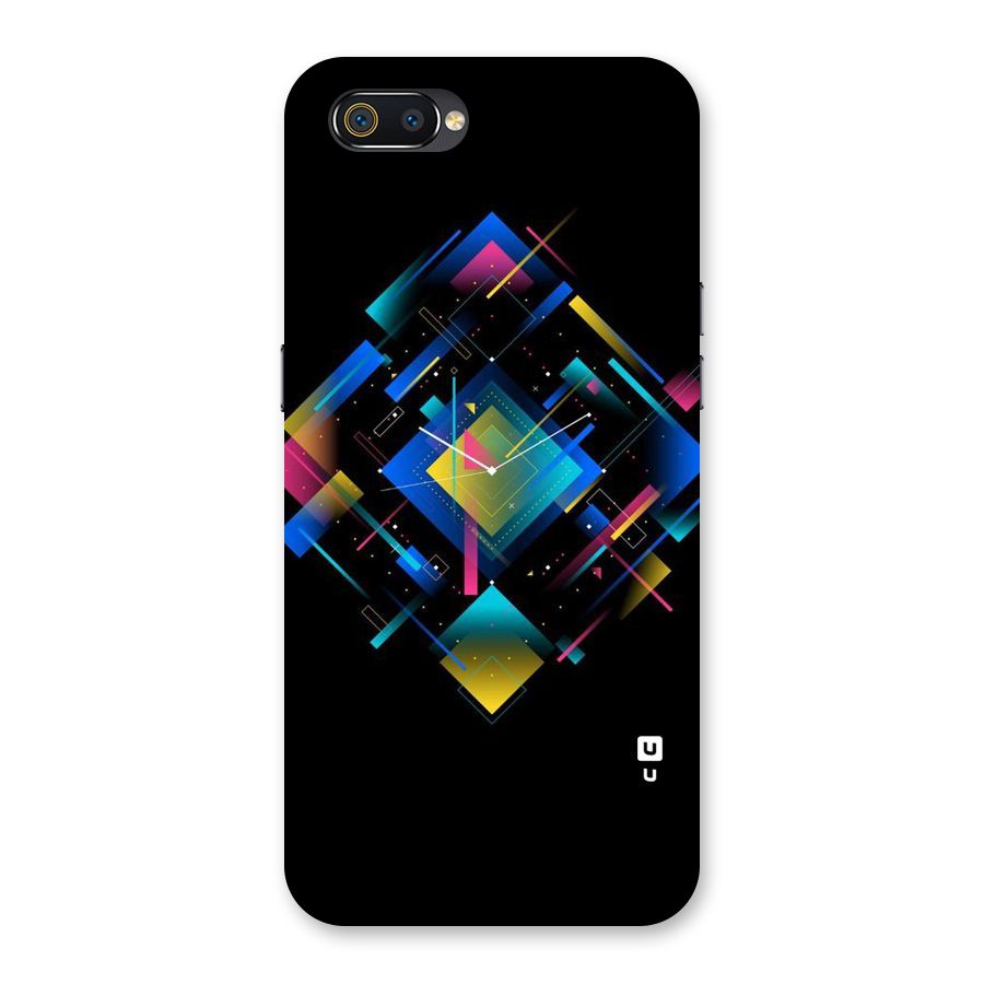 Abstract Clock Back Case for Realme C2