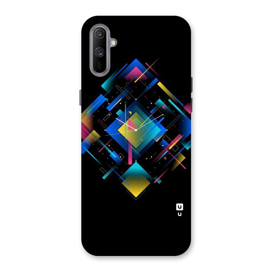 Abstract Clock Back Case for Realme C3
