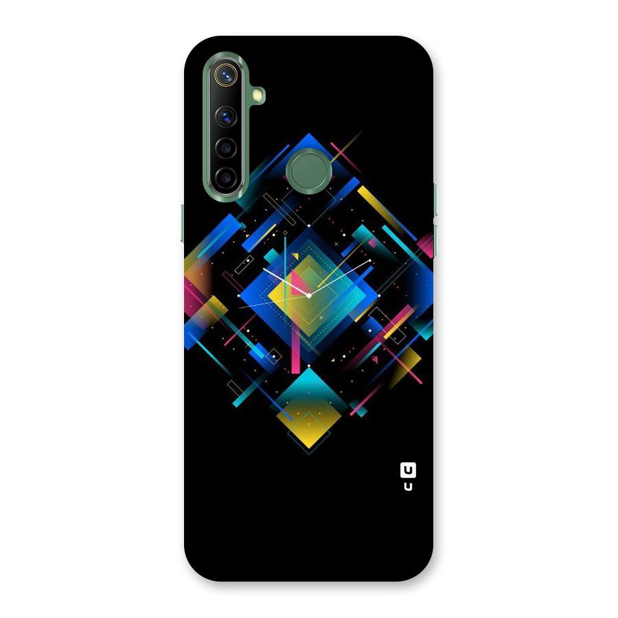 Abstract Clock Back Case for Realme Narzo 10