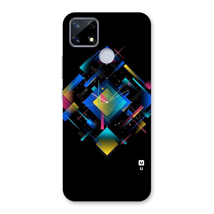 Abstract Clock Back Case for Realme Narzo 20