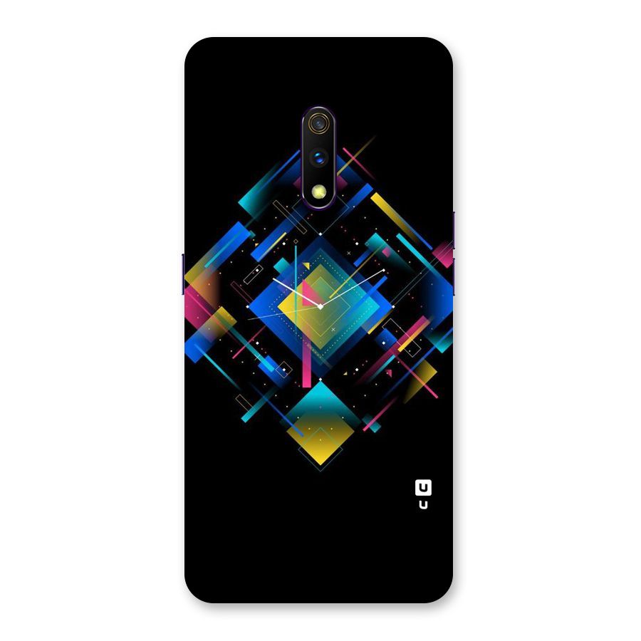 Abstract Clock Back Case for Realme X