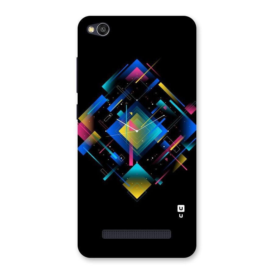 Abstract Clock Back Case for Redmi 4A