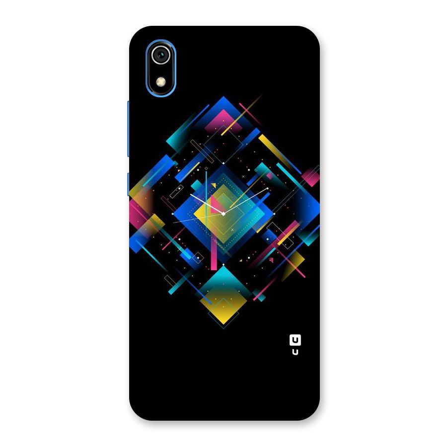 Abstract Clock Back Case for Redmi 7A