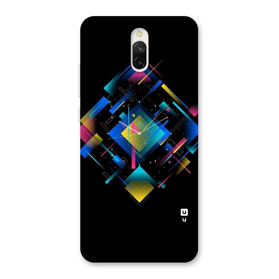 Abstract Clock Back Case for Redmi 8A Dual