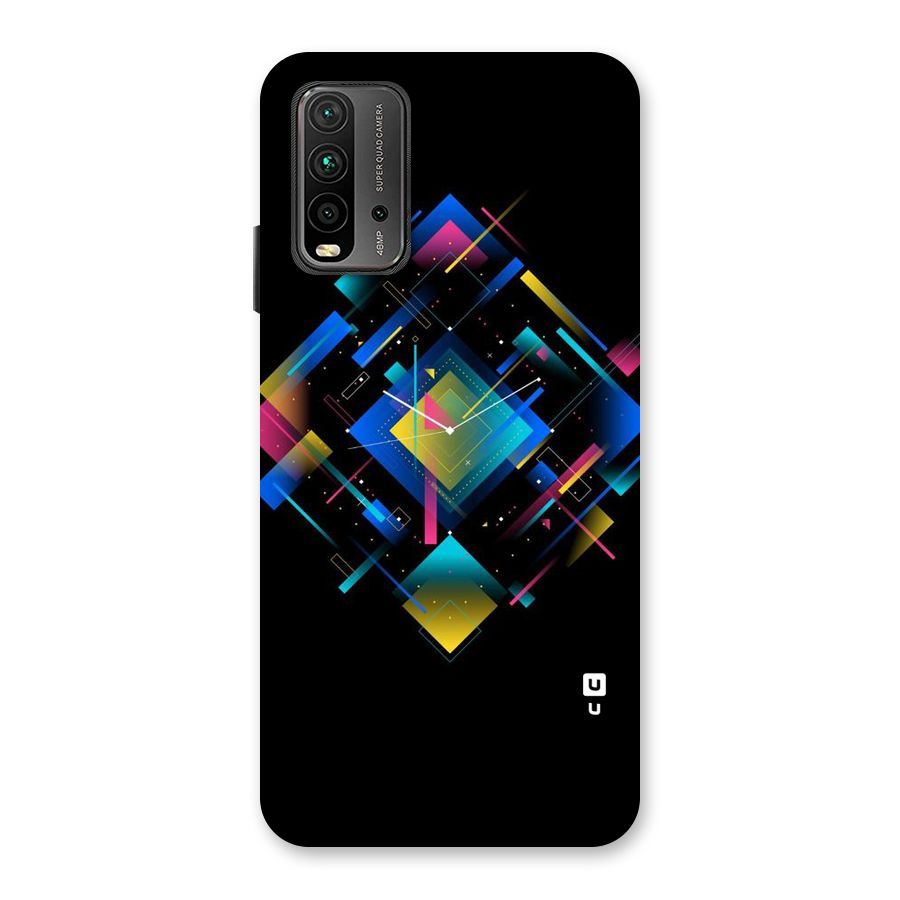 Abstract Clock Back Case for Redmi 9 Power