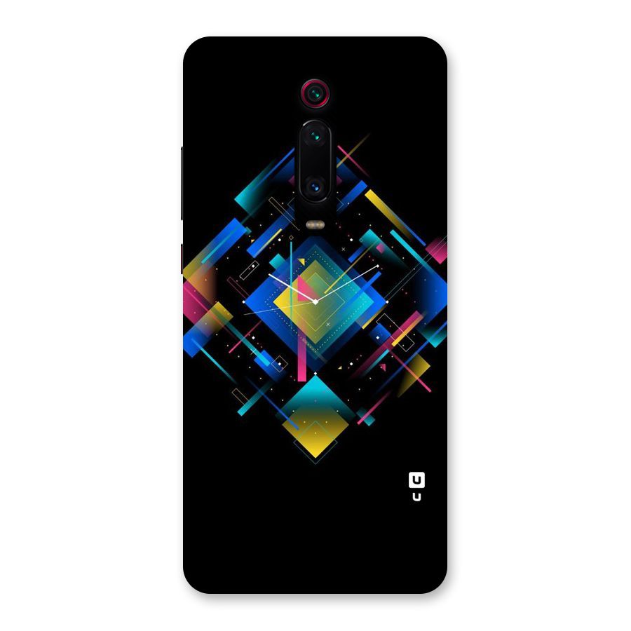 Abstract Clock Back Case for Redmi K20