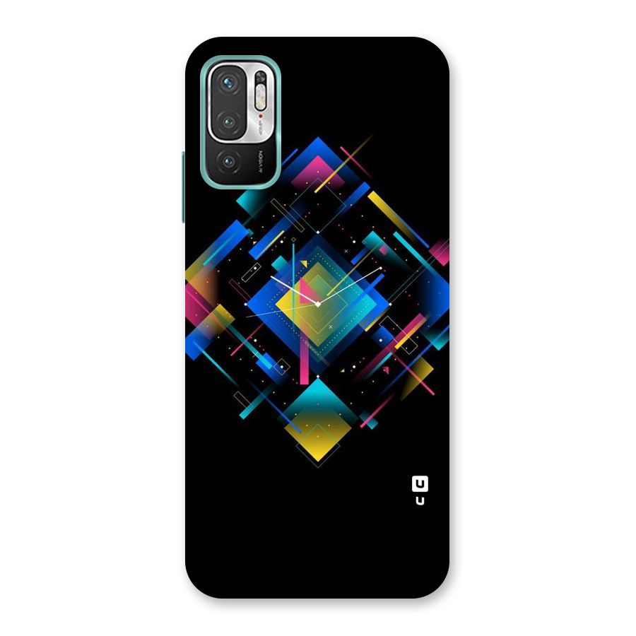 Abstract Clock Back Case for Redmi Note 10T 5G
