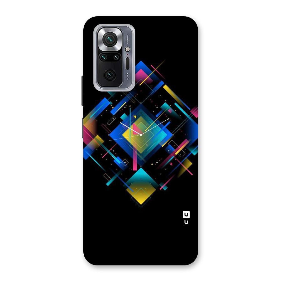 Abstract Clock Back Case for Redmi Note 10 Pro Max