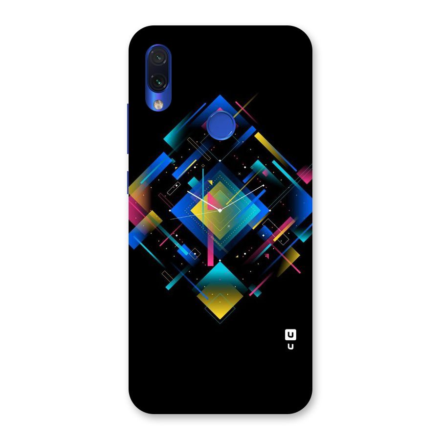 Abstract Clock Back Case for Redmi Note 7
