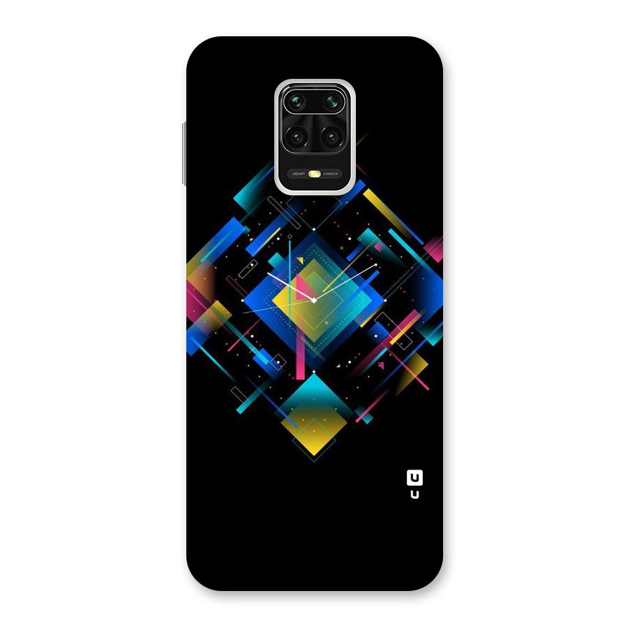 Abstract Clock Back Case for Redmi Note 9 Pro Max