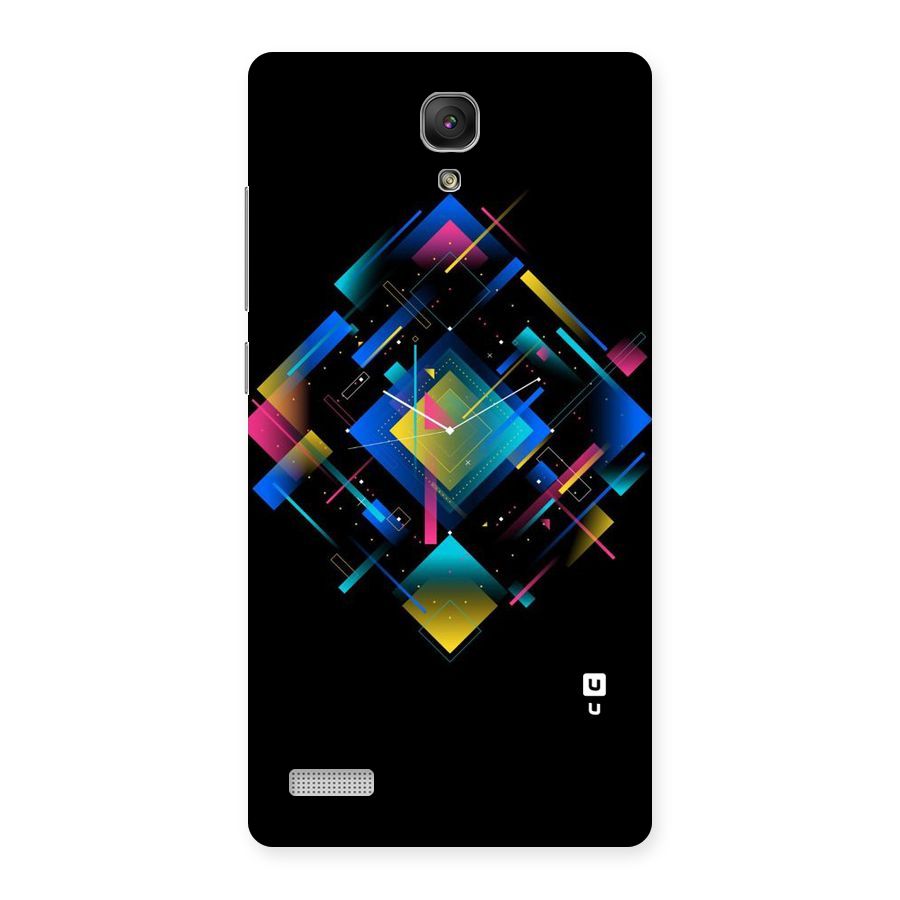 Abstract Clock Back Case for Redmi Note Prime