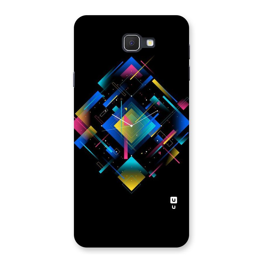 Abstract Clock Back Case for Samsung Galaxy J7 Prime