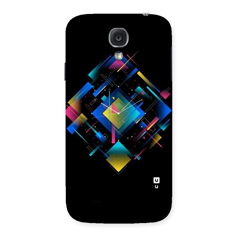 Abstract Clock Back Case for Samsung Galaxy S4