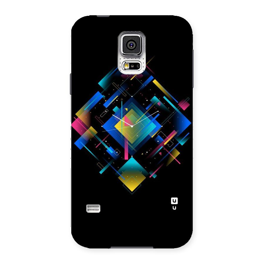 Abstract Clock Back Case for Samsung Galaxy S5