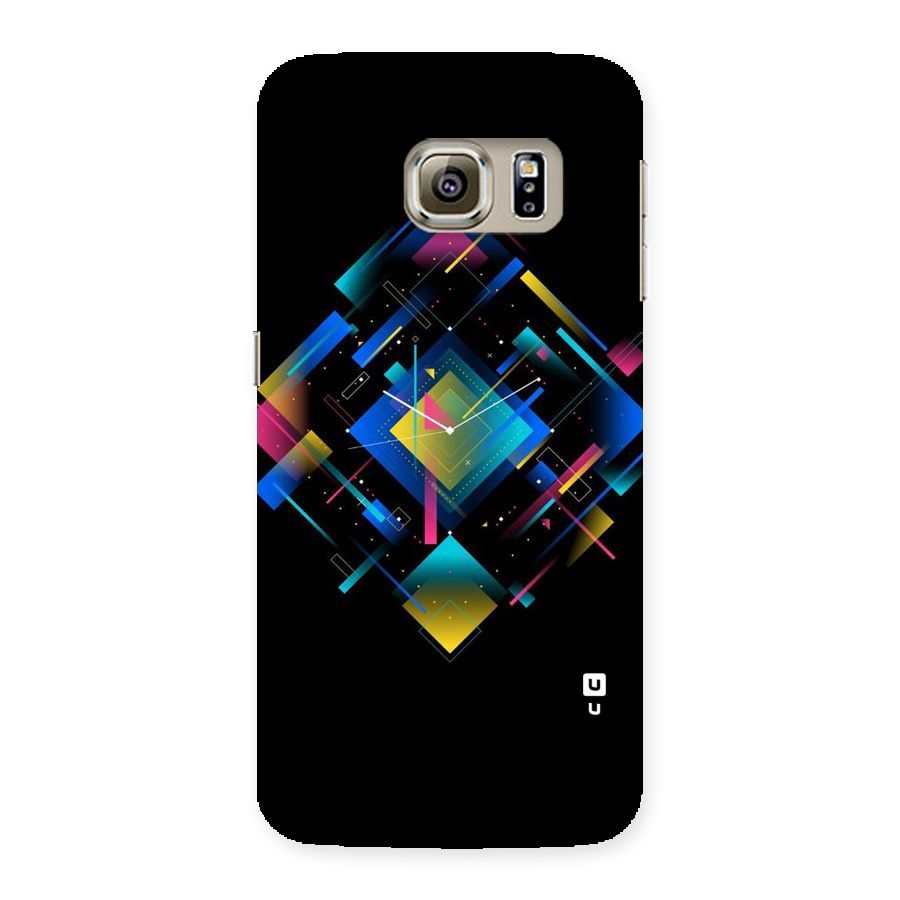 Abstract Clock Back Case for Samsung Galaxy S6 Edge