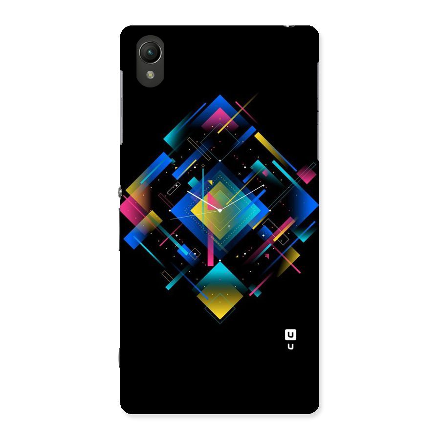 Abstract Clock Back Case for Sony Xperia Z2