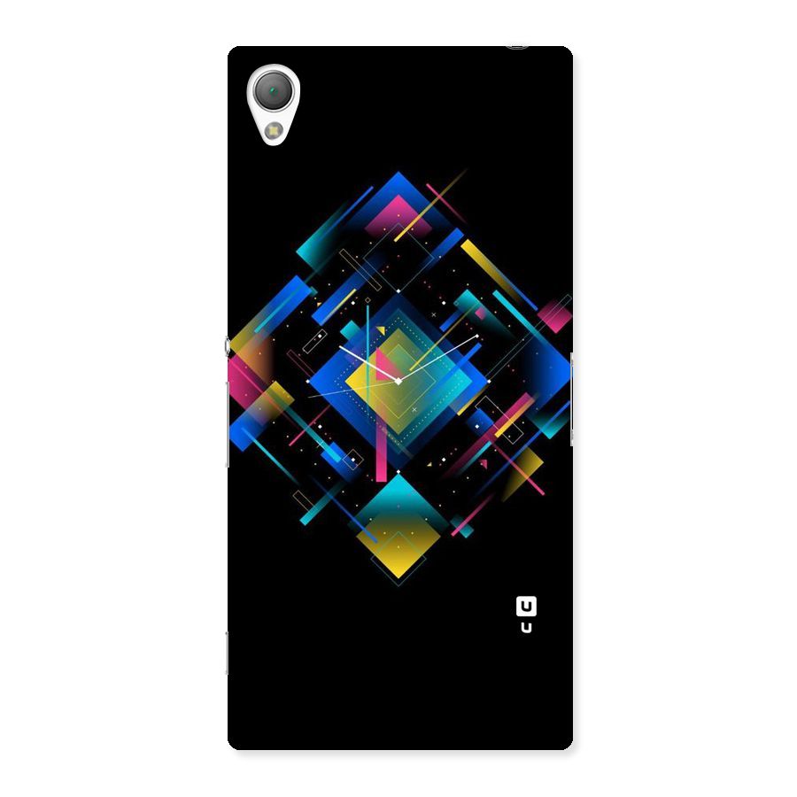 Abstract Clock Back Case for Sony Xperia Z3