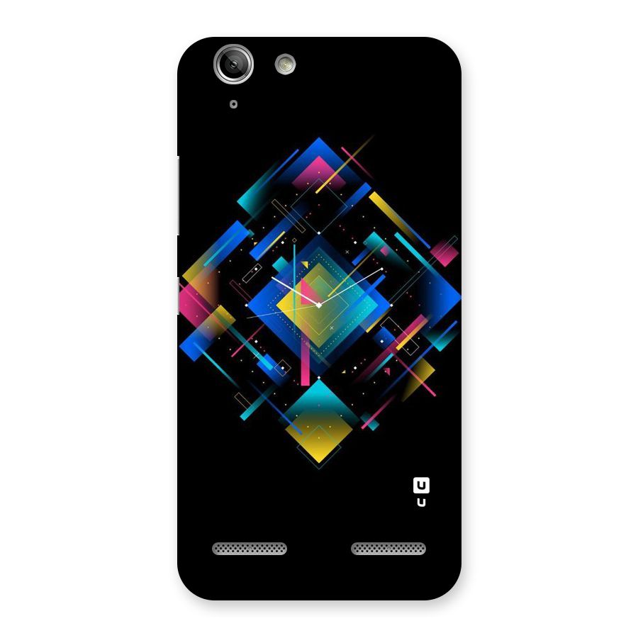Abstract Clock Back Case for Vibe K5 Plus
