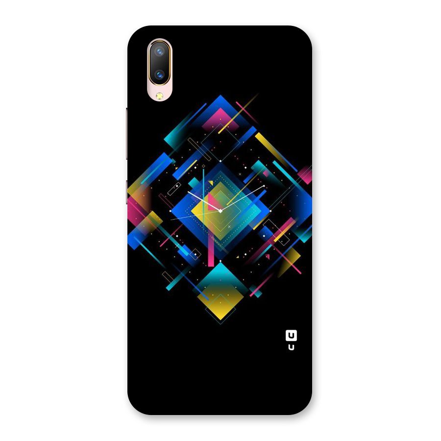 Abstract Clock Back Case for Vivo V11 Pro