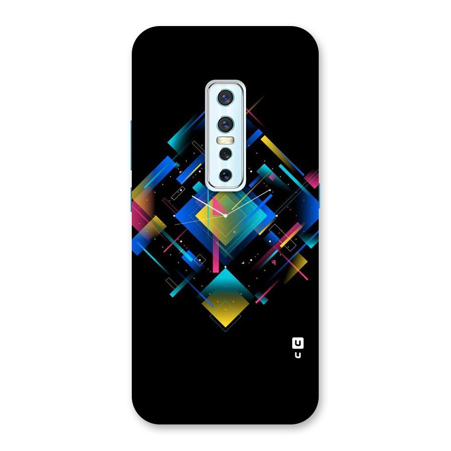 Abstract Clock Back Case for Vivo V17 Pro