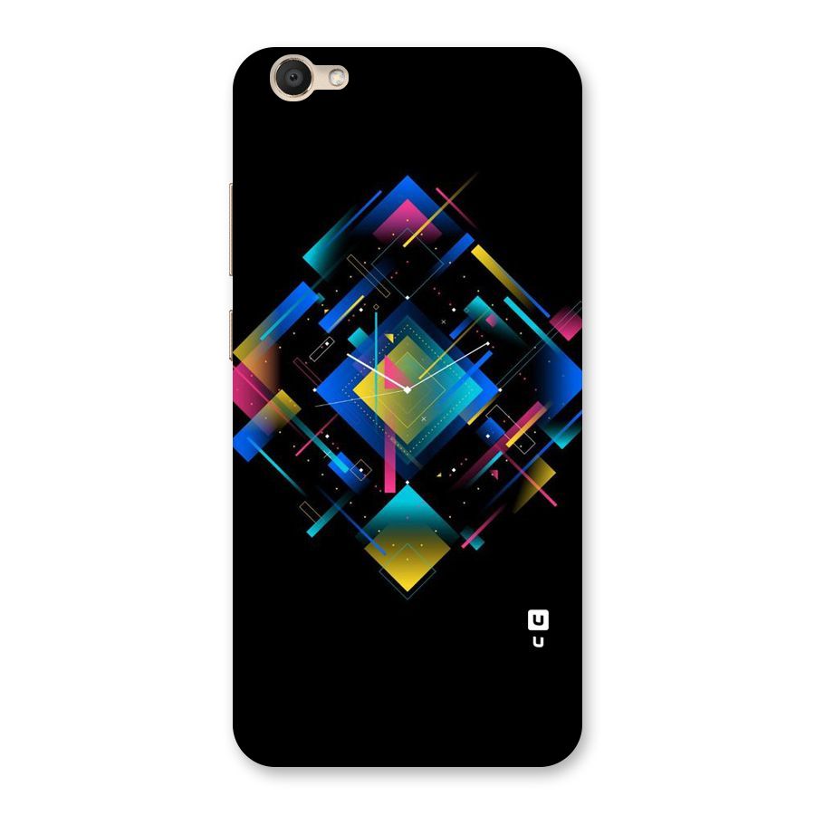Abstract Clock Back Case for Vivo V5