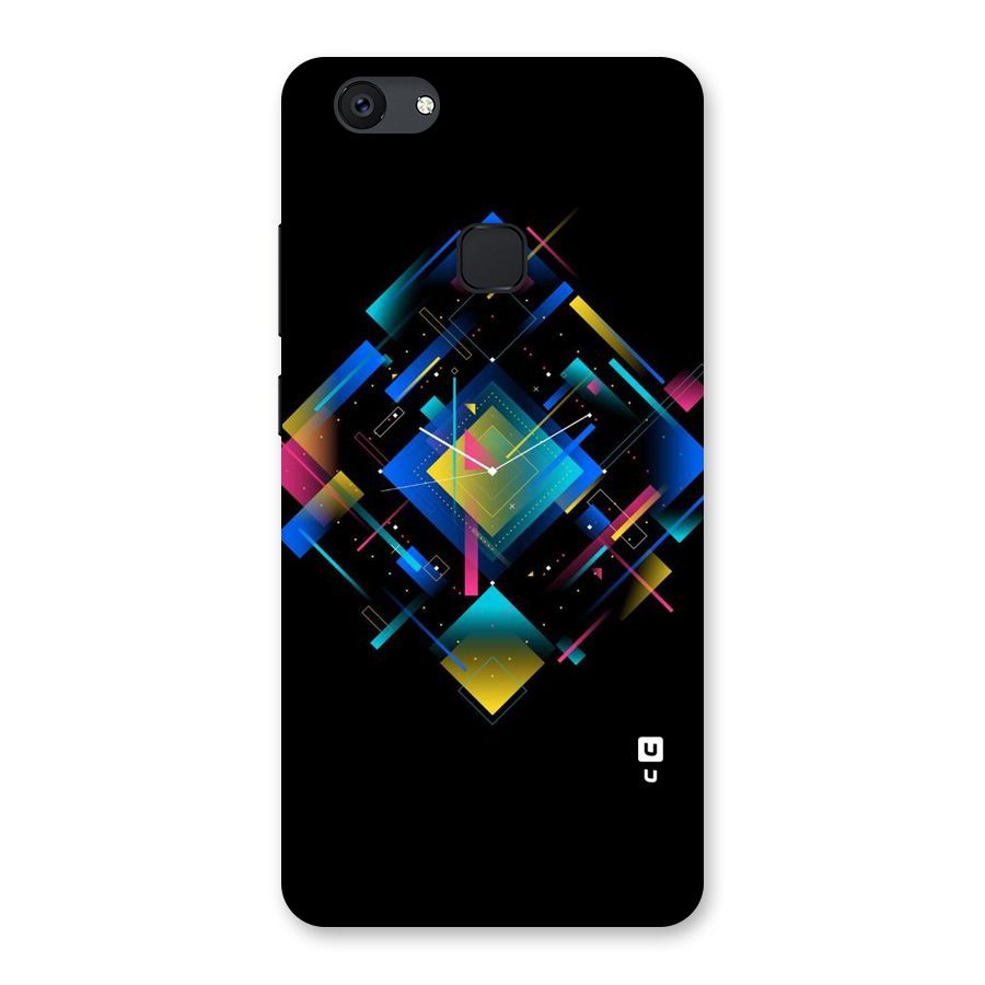 Abstract Clock Back Case for Vivo V7 Plus