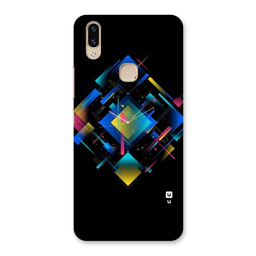 Abstract Clock Back Case for Vivo V9 Youth